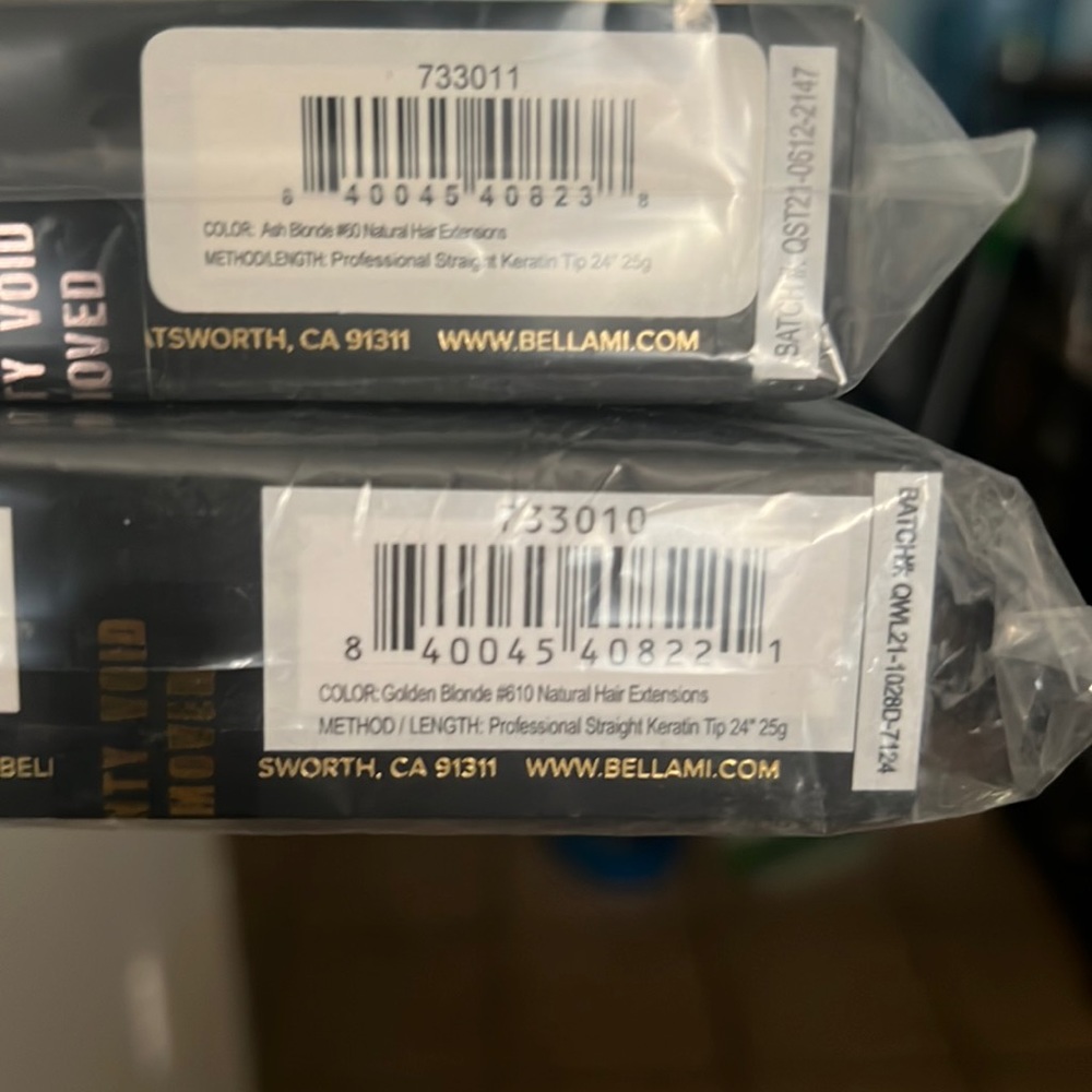Bellami k-tip hair extensions